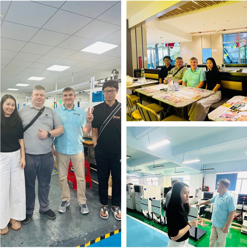 SMT machine line  customer