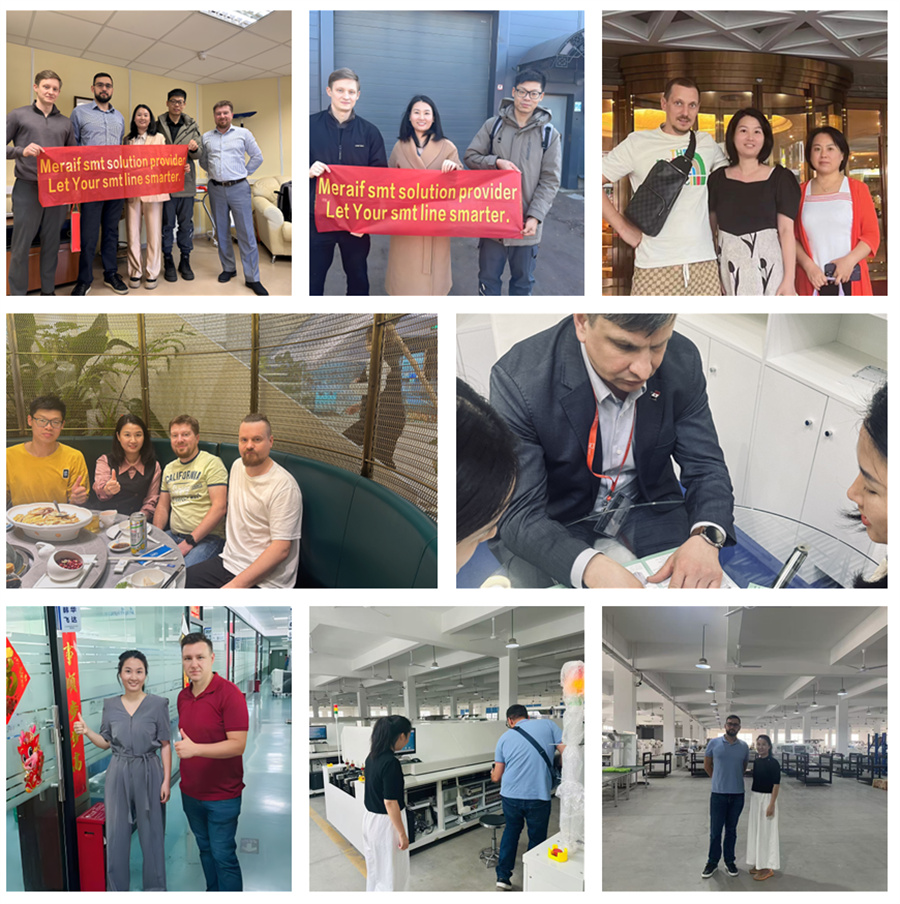 SMT machine line  customer